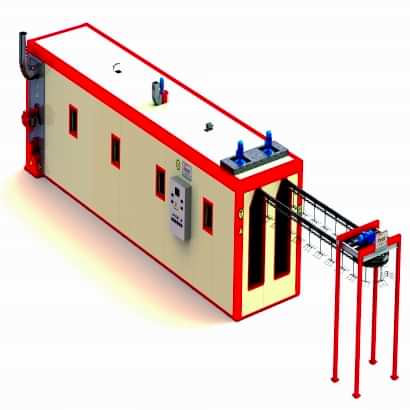 Fours de séchage avec convoyeur semi-automatique
