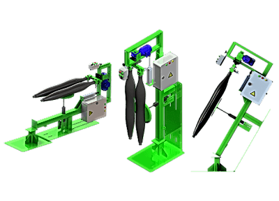 Yatay Dikey Zımpara Robotu